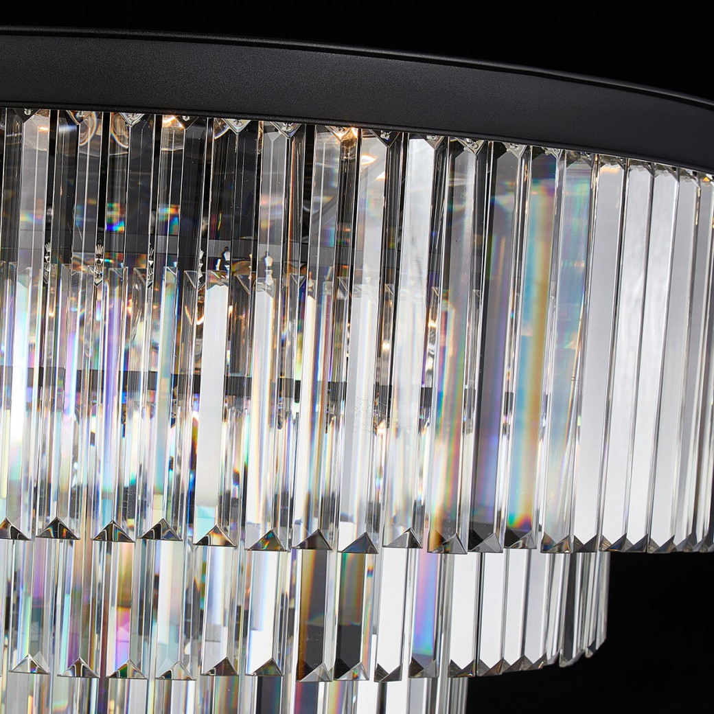 T-CH1035-28CLR Allure 28-Light Round LED Chandelier by Michael Amini