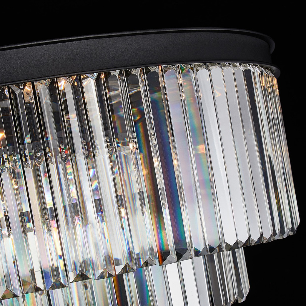 T-CH1035-28CLR Allure 28-Light Round LED Chandelier by Michael Amini