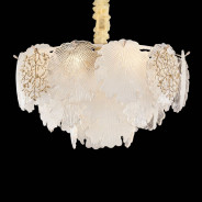 LT-CH1075GLD-7CLR Almara 7-Light Chandelier - Gold By Michael Amini