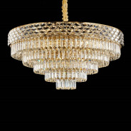 LT-CH1073GLD-28CLR Aurelia 28-Light Chandelier - Gold by Michael Amini