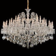 LT-CH917-37GLD Chambord37 Light Chandelier Gold by Michael Amini