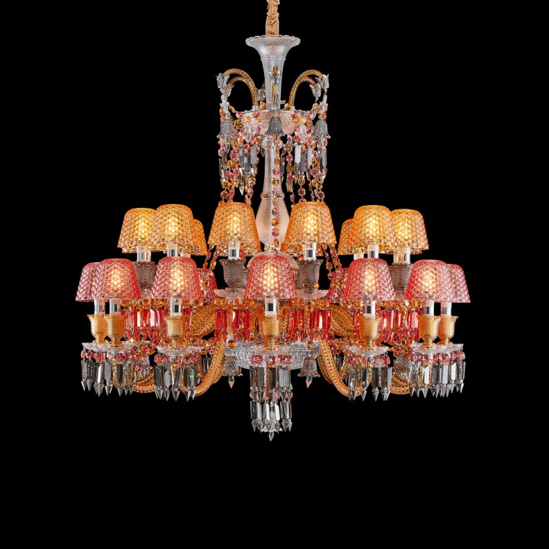 LT-CH1044CHR-24MLT Czarina 24-Light Chandelier By Michael Amini