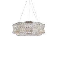 LT-CH1029CRM-CLR Galaxy Round 24 LED Chandelier- Chrome by Michael Amini