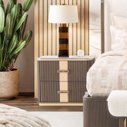 2-Drawer Nightstand West Kensington Collection By Michael Amini 9096042-417