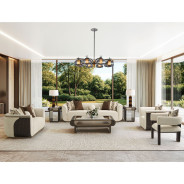 Sofa West Kensington Collection by Michael Amini 9096815-BUFF-417