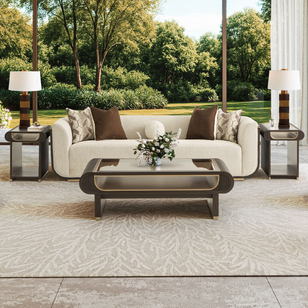Sofa West Kensington Collection by Michael Amini 9096815-BUFF-417
