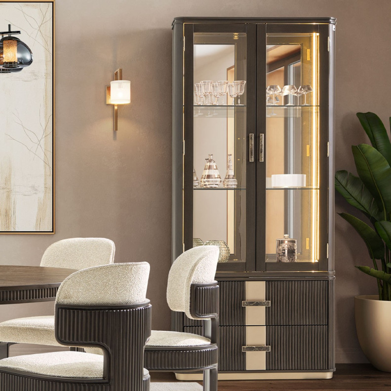 Display Cabinet West Kensington Collection by Michael Amini