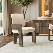Rectangular Dining Table Medium Espresso Finish West Kensington Collection By Michael Amini