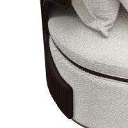 Chaise Medium Espresso west Kensington Collection By Michael Amini 9096841-BUFF-417
