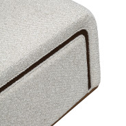 Chaise Medium Espresso west Kensington Collection By Michael Amini 9096841-BUFF-417