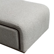 Chaise Medium Espresso west Kensington Collection By Michael Amini 9096841-BUFF-417