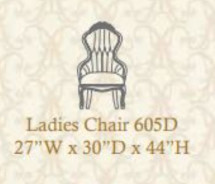 605 AJ Solid Velvet Fabric Polrey French Provincial Style Living Room Set