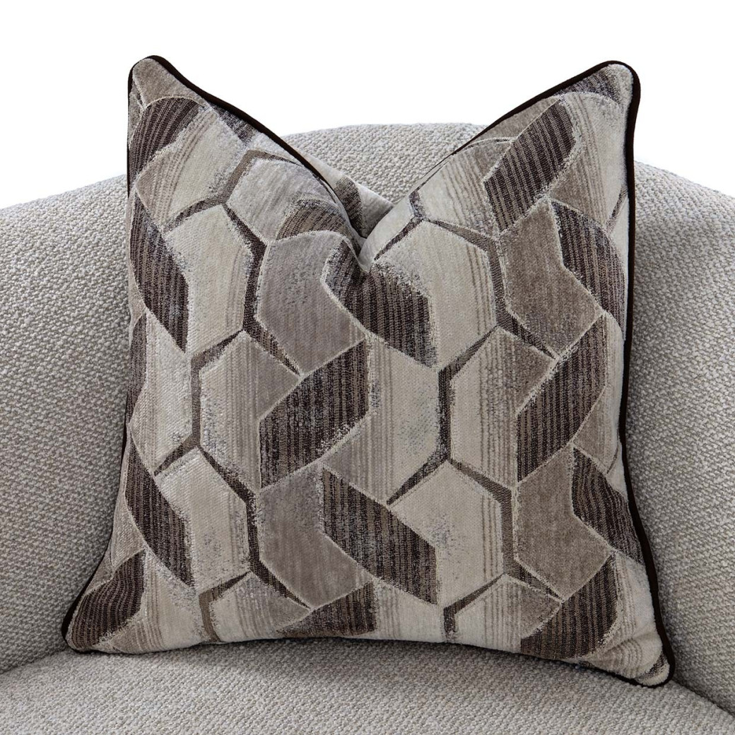 Loveseat Medium Espresso West Kensington By Michael Amini 9096825-BUFF-417