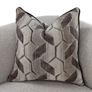 Loveseat Medium Espresso West Kensington By Michael Amini 9096825-BUFF-417