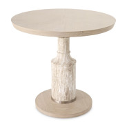 40'' Round Gathering Table Sand Finish Lotus Bay Collection By Michael Amini  9030304-138