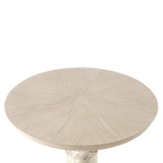 40'' Round Gathering Table Sand Finish Lotus Bay Collection By Michael Amini  9030304-138
