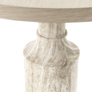 40'' Round Gathering Table Sand Finish Lotus Bay Collection By Michael Amini  9030304-138