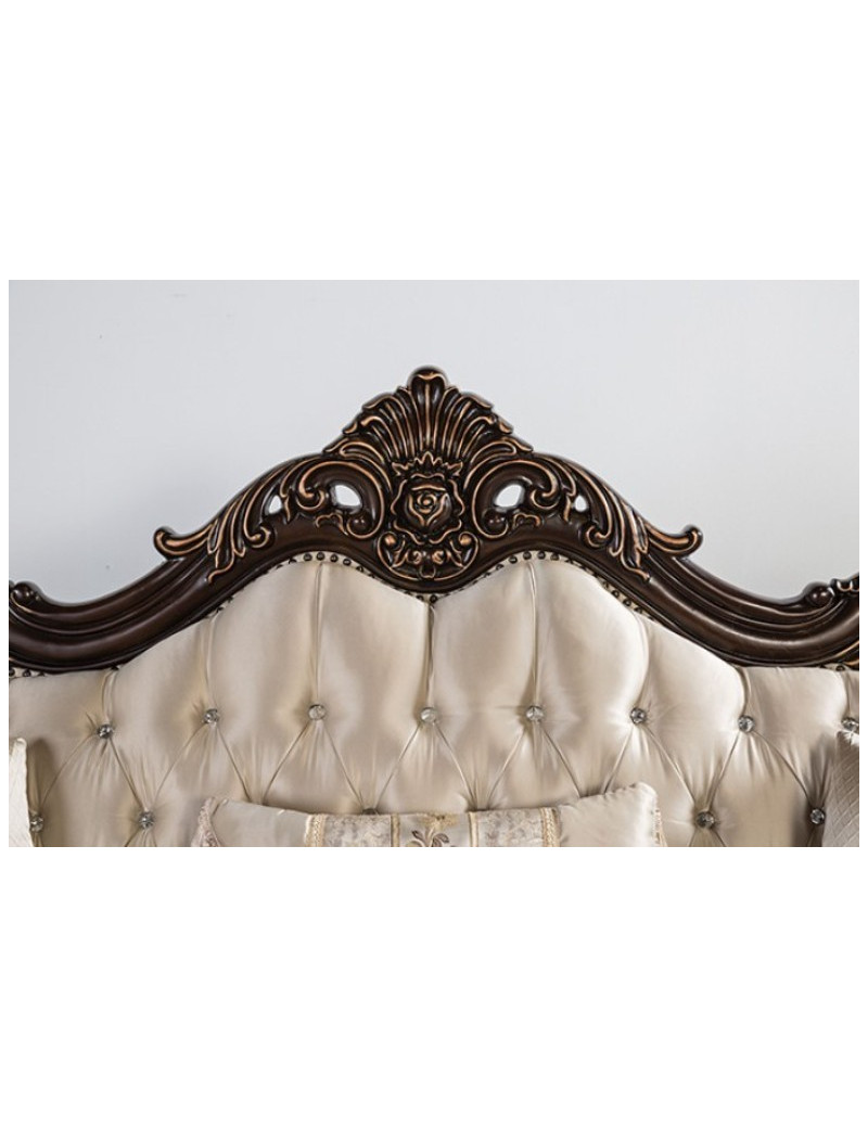 2PC Sofa & Loveseat Victorian Style By Furniture of America FM65005BG