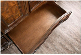 CM7311 5PC Queen Bedroom Set Traditional Brown Cherry Finish .Menodora Collection by Furniture of America