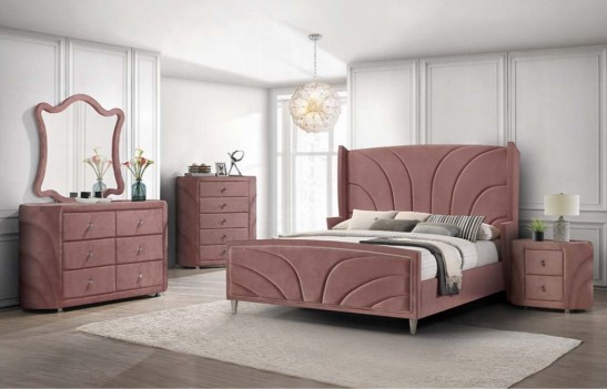 BD01183Q 5PC Salonia velvet...