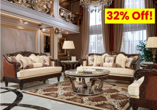 HD386 3PC Sofa , Loveseat &...