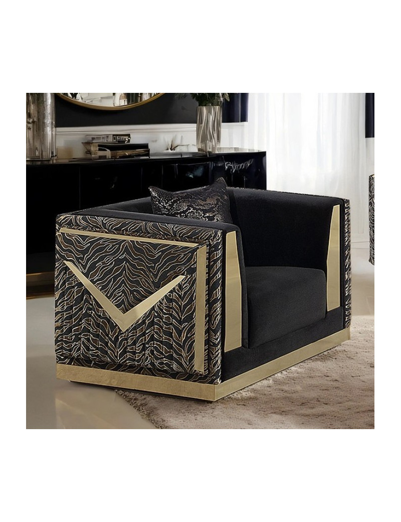 FM67000BK 2PC Sofa & Loveseat Doriphei Collection By Furniture of America