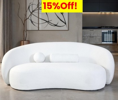 Contemporary Sofa white...