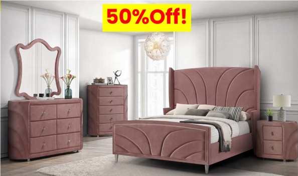 BD01183Q 5PC Salonia velvet...