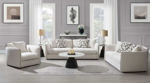 LV03605 2PC Sofa & Loveseat...