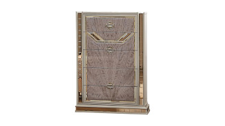 Omari 5PC Queen Bedroom Set Contemporary Style Beige Finish by Galaxy Home Furnishings