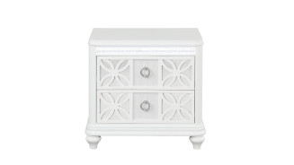 Abigale 5PC Queen Bedroom Set Contemporary Style white Finish by Galaxy Home Furnishings