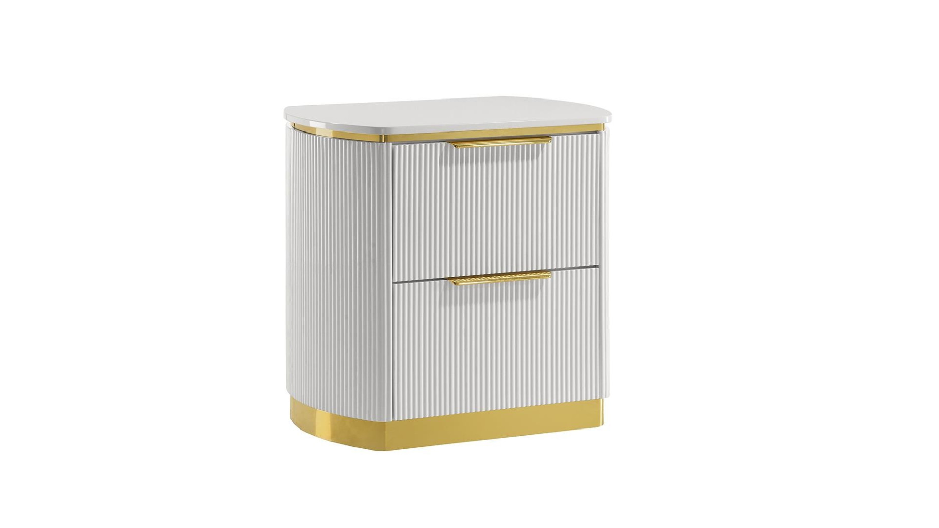 Giovanni 5PC Queen Bedroom Set Contemporary Style white Finish by Galaxy Home Furnishings