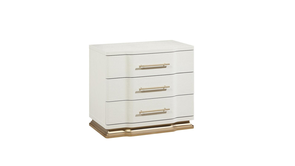Lexington 5PC Queen Bedroom Set Contemporary Style Beige Finish by Galaxy Home Furnishings