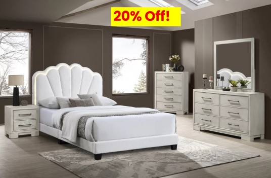 F9663Q 5PC Pack Queen Bed...