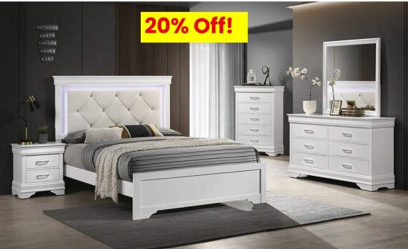 F9665Q 5PC Pack Queen Bed...