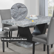 Caralin 7-Piece Dining Set by ACME Furniture | Phoenix AZ