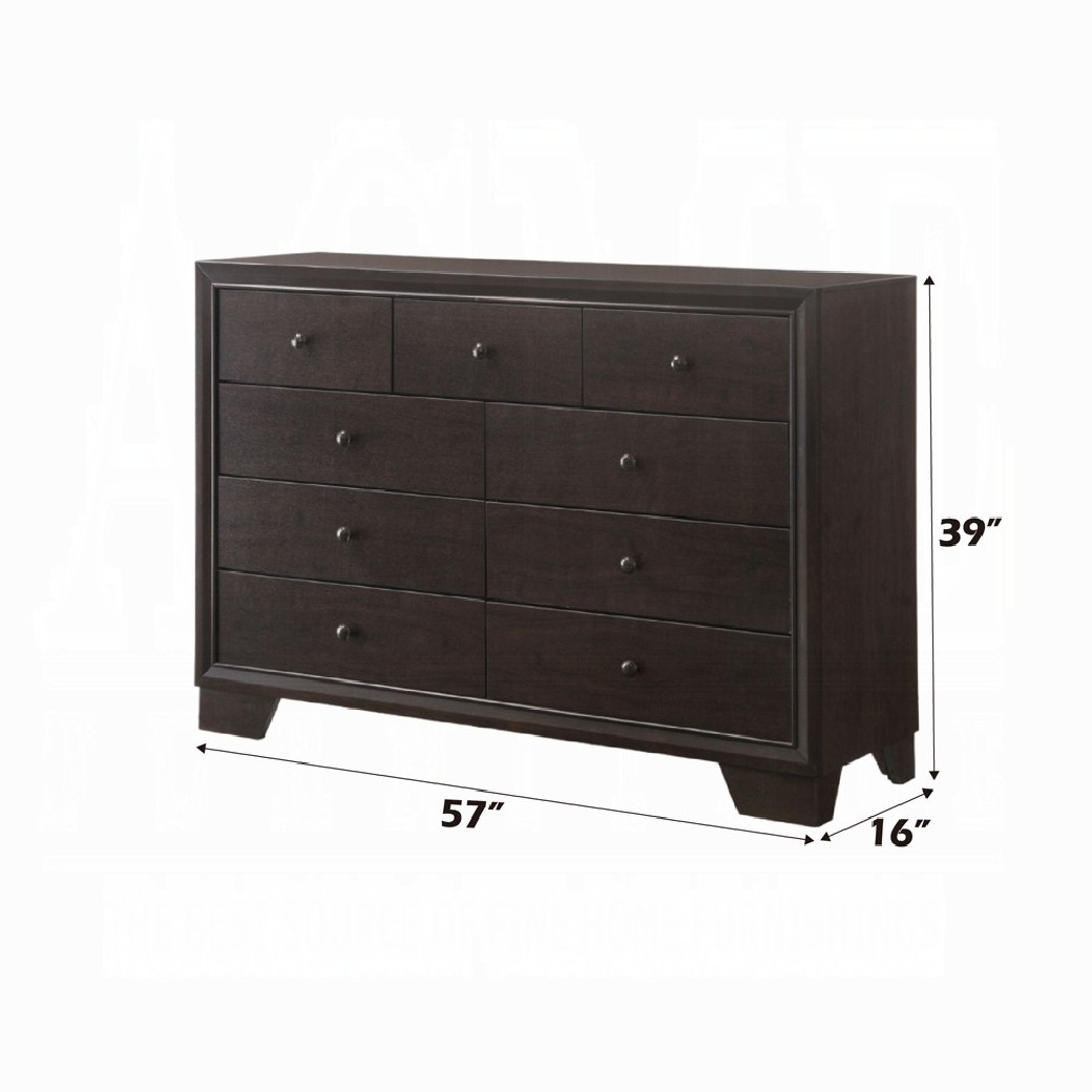 19570Q Madison 5-Piece Queen Bedroom Set by ACME Furniture | Phoenix AZ