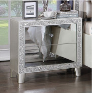 BD00241EK Sliver 5-Piece King Bedroom Set by ACME Furniture | Phoenix AZ