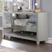 BD00241EK Sliver 5-Piece King Bedroom Set by ACME Furniture | Phoenix AZ