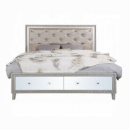 BD00241EK Sliver 5-Piece King Bedroom Set by ACME Furniture | Phoenix AZ