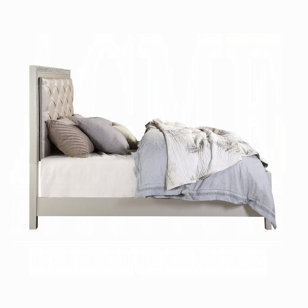 BD00241EK Sliver 5-Piece King Bedroom Set by ACME Furniture | Phoenix AZ