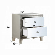 BD00241EK Sliver 5-Piece King Bedroom Set by ACME Furniture | Phoenix AZ