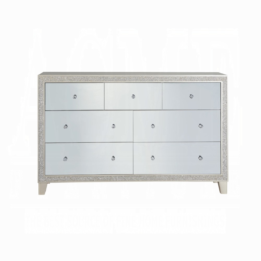 BD00241EK Sliver 5-Piece King Bedroom Set by ACME Furniture | Phoenix AZ