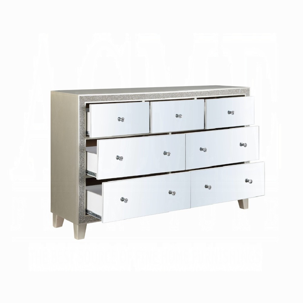 BD00241EK Sliver 5-Piece King Bedroom Set by ACME Furniture | Phoenix AZ