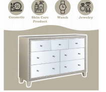 BD00241EK Sliver 5-Piece King Bedroom Set by ACME Furniture | Phoenix AZ