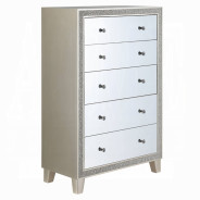 BD00241EK Sliver 5-Piece King Bedroom Set by ACME Furniture | Phoenix AZ