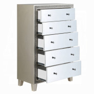BD00241EK Sliver 5-Piece King Bedroom Set by ACME Furniture | Phoenix AZ
