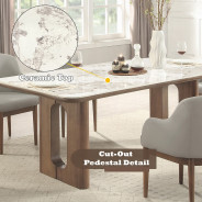DN06130 Harvey 7-Piece Ceramic Top Dining Set by ACME Furniture | Phoenix AZ