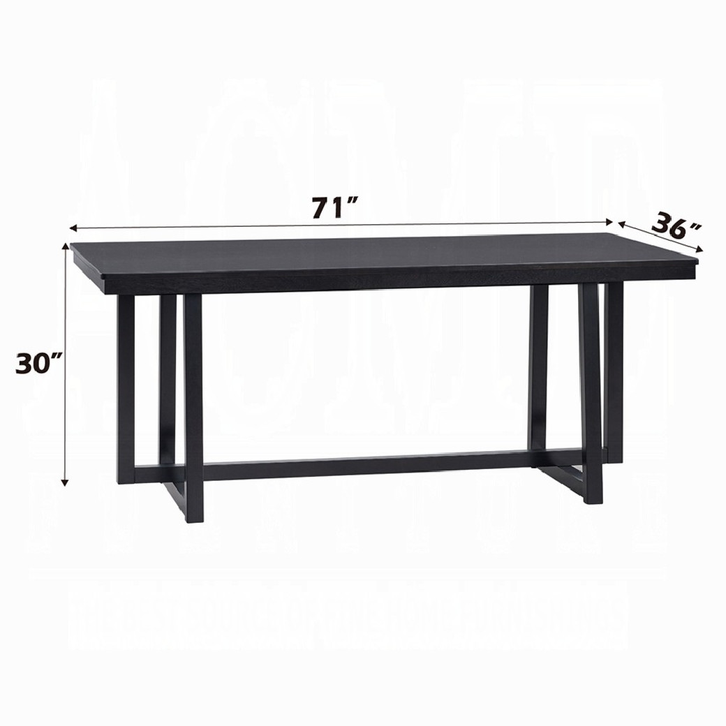 DN04345 7PC Dining Table Kini Collection By Acme Furniture04345