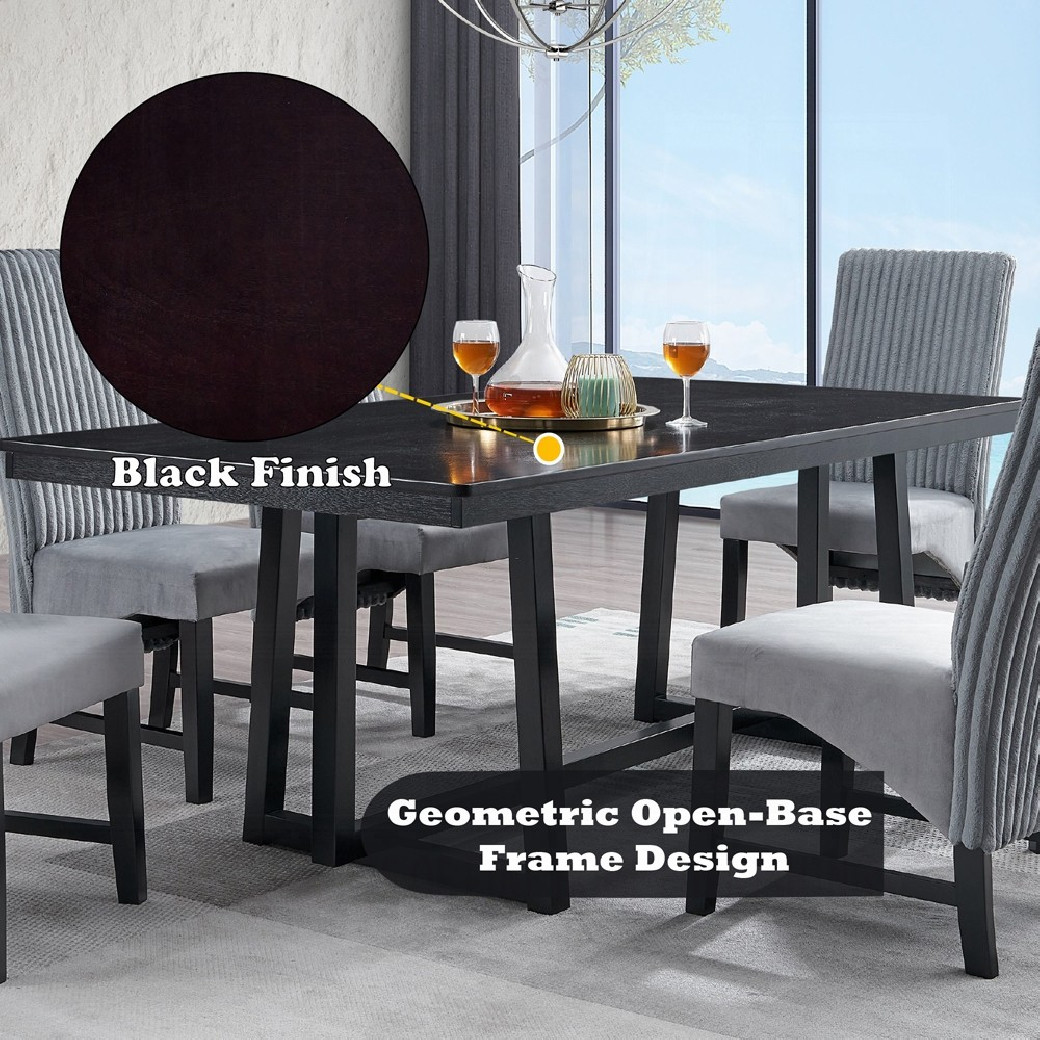 DN04345 7PC Dining Table Kini Collection By Acme Furniture04345